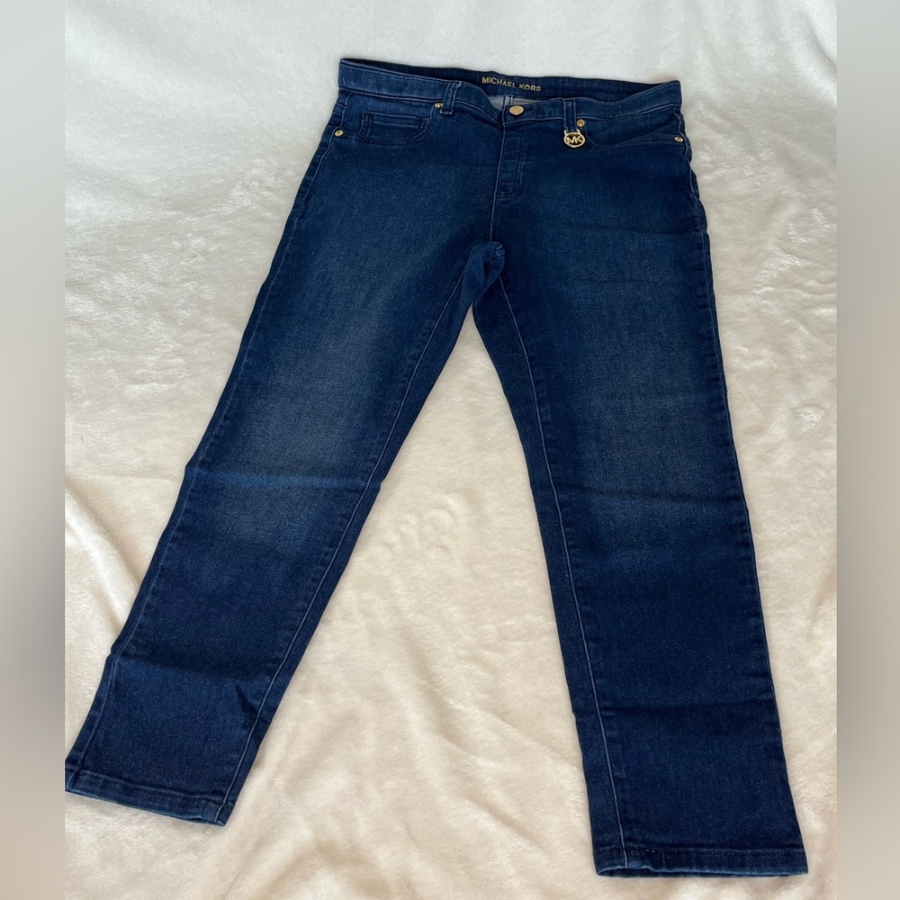Michael Kors Pull On Skinny Ankle Jeans